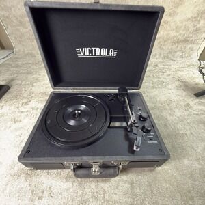 Victrola VSC-550BT 3-Speed Bluetooth Portable Suitcase Record Player w/ Power